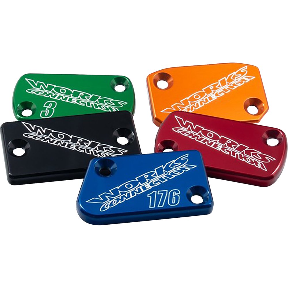 WORKS CONNECTION Front Brake Cap - Red - KTM/Husqvarna/Gas Gas 21-081