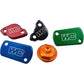 WORKS CONNECTION Rear Brake Cap - Blue - KTM/Husqvarna/Gas Gas 21-770