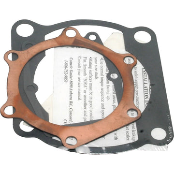 Top End Gasket Kit 89mm Yam