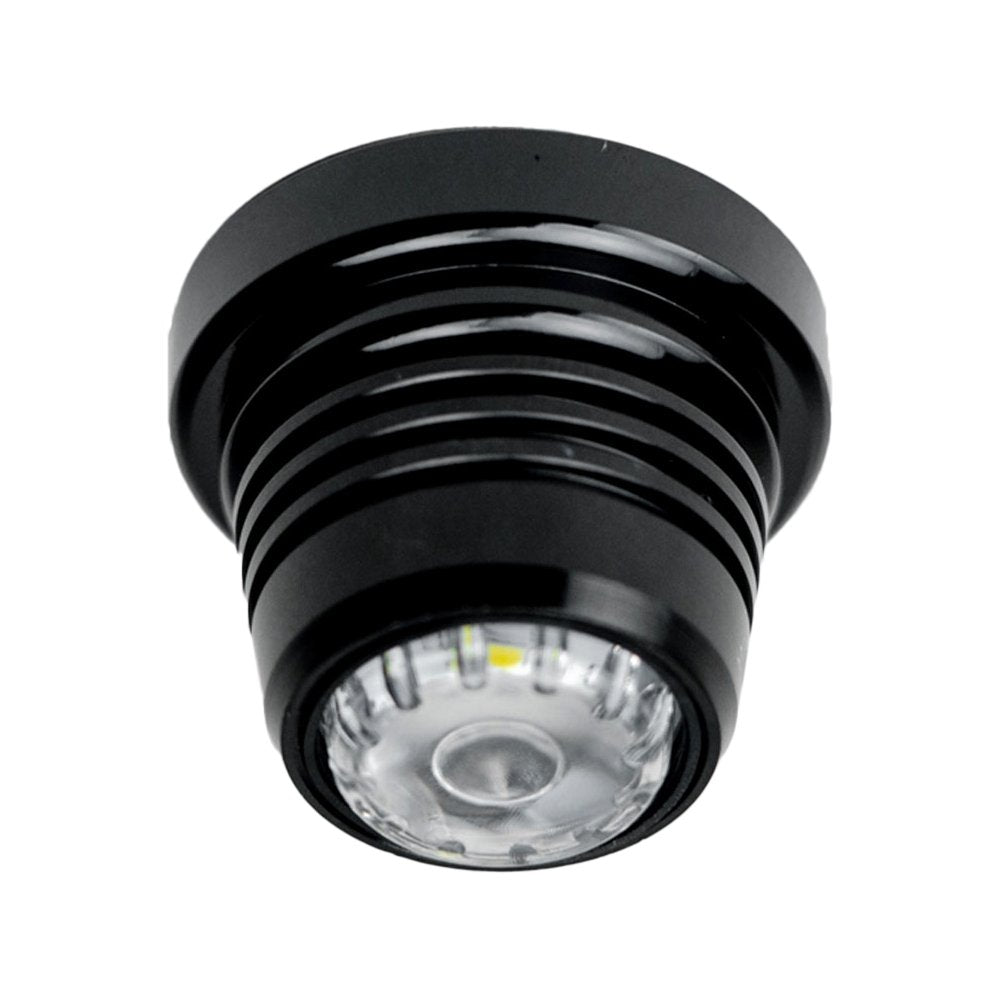 Stick On Led Dome Light Usb Rechargeable  Black