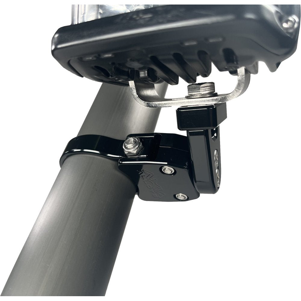 Small Base Adjustable Light Mount Black