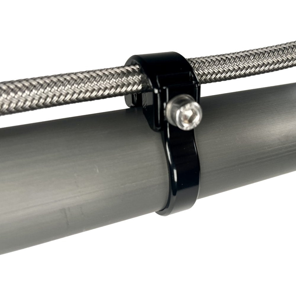 Tubing Mounted Cable/Line Black