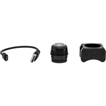 Led Rechargeable Dome Light Black