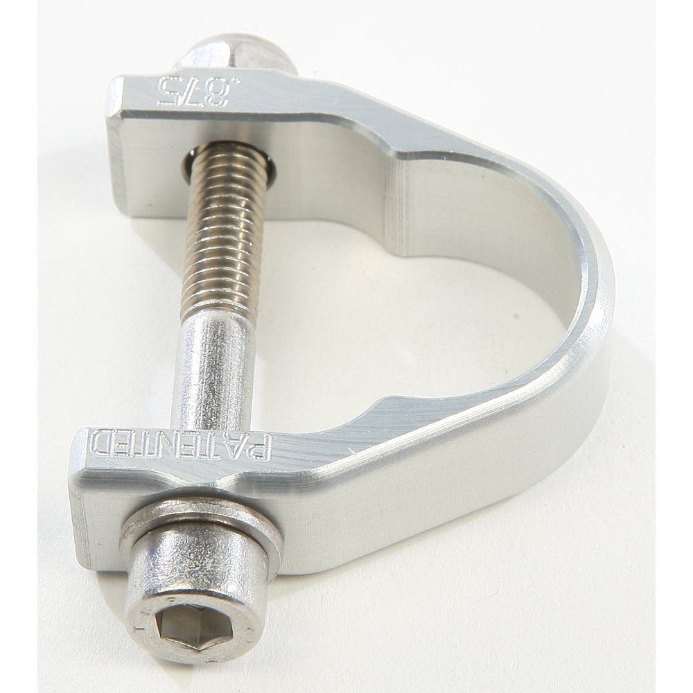 .875" Strap Clamp Silver