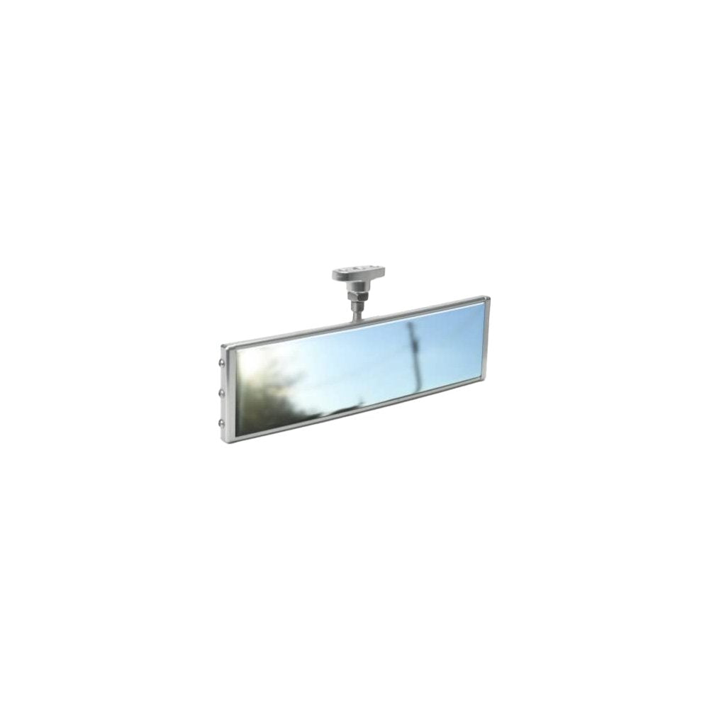 9" Panoramic Rearview Mirror Bolt On Chrome