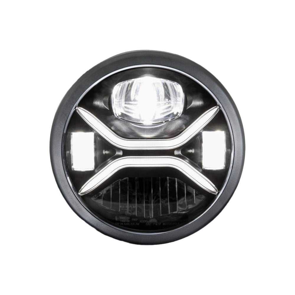 7" Zenith Led Headligh H4 Plug