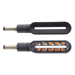 Cyclone Led Turn Signals Sequential Black Pair