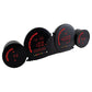 4 Piece Red Led Gauges `14 22 Flht Flhx Fltr