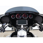 4 Piece Red Led Gauges `14 22 Flht Flhx Fltr
