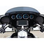 4 Piece Blue Led Gauges `14 22 Flht Flhx Fltr