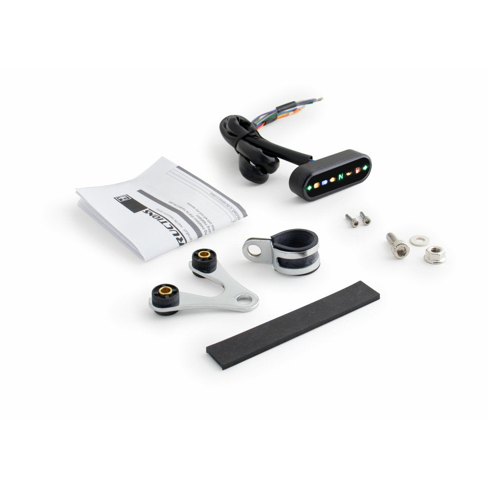 Indicator Light Display Meter Black