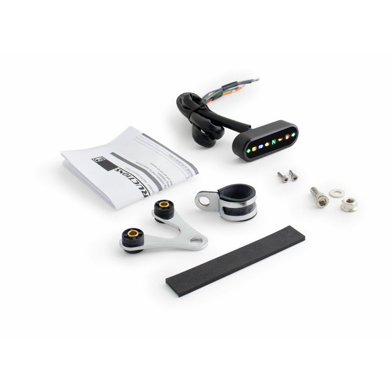 Indicator Light Display Meter Black