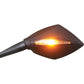 Apex M10 Mirrors W/Indicators Black