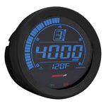 Hd 02 Series Gauge Kit Black Bezel Oil Temp