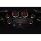 Hd 02 Series Gauge Kit Silver Bezel Oil Temp
