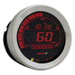 Hd 02 Series Gauge Kit Silver Bezel Oil Temp