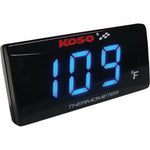 Super Slim Temperature Gauge Blue Display