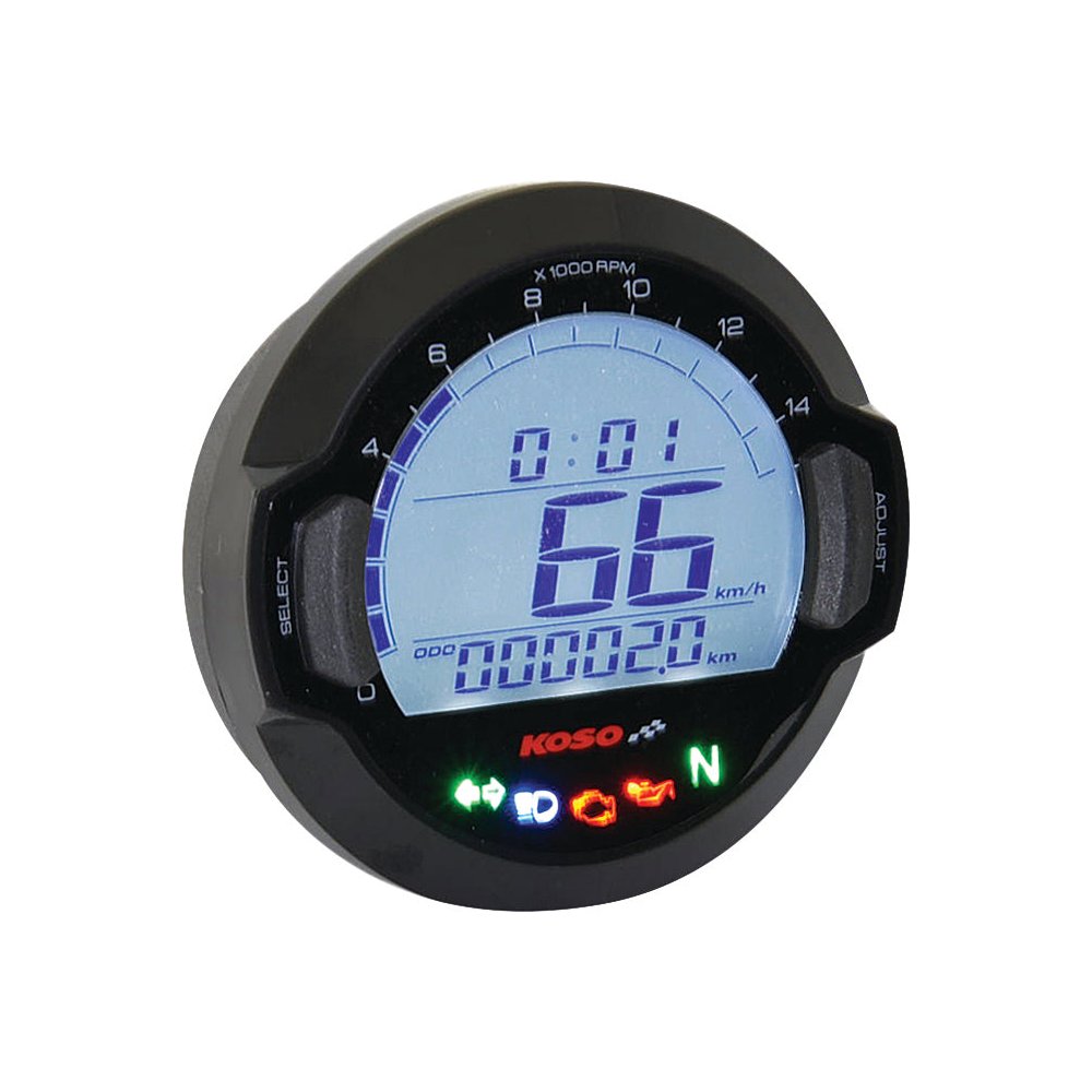 Dl 03sr Digital Gauge Black Bezel