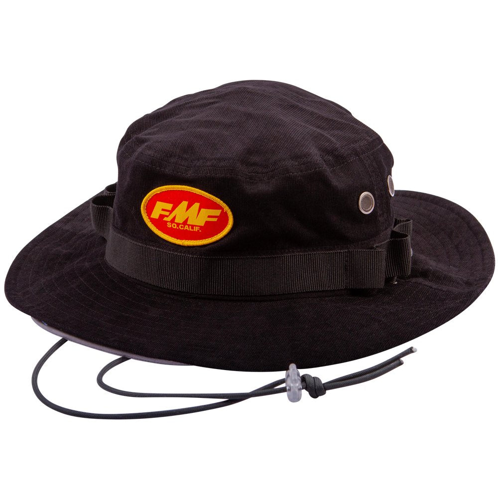 Cord Bucket Hat Black Os