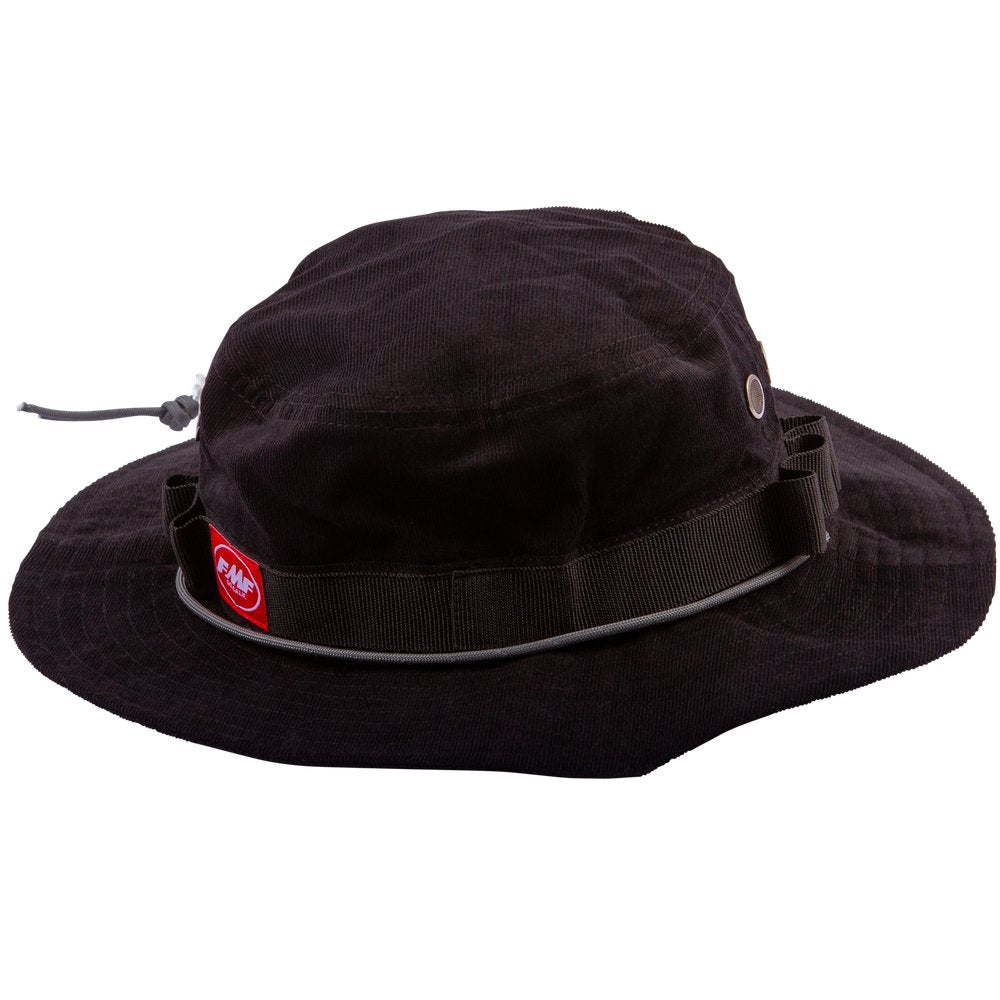 Cord Bucket Hat Black Os