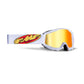Powercore Goggle Core White Mirror Red Lens