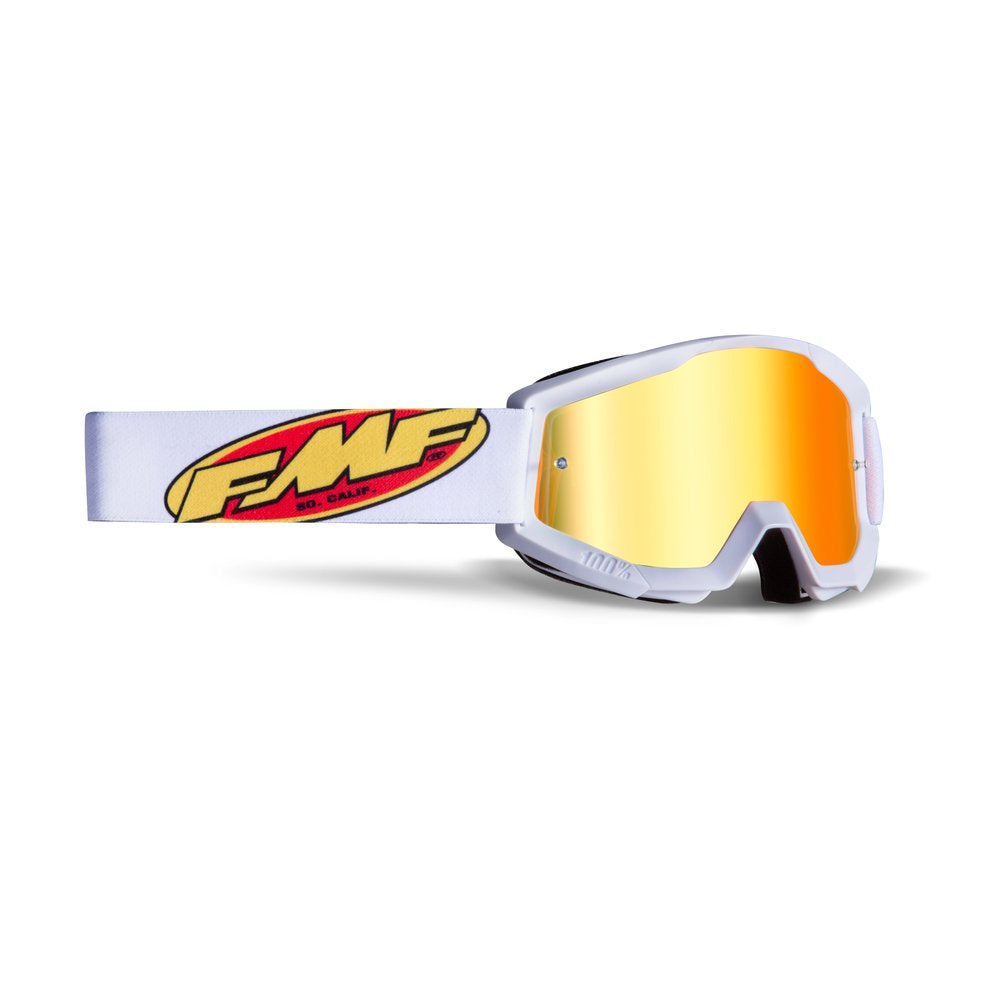 Powercore Goggle Core White Mirror Red Lens