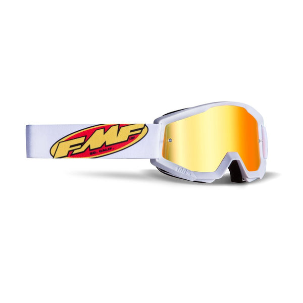 Powercore Goggle Core White Mirror Red Lens