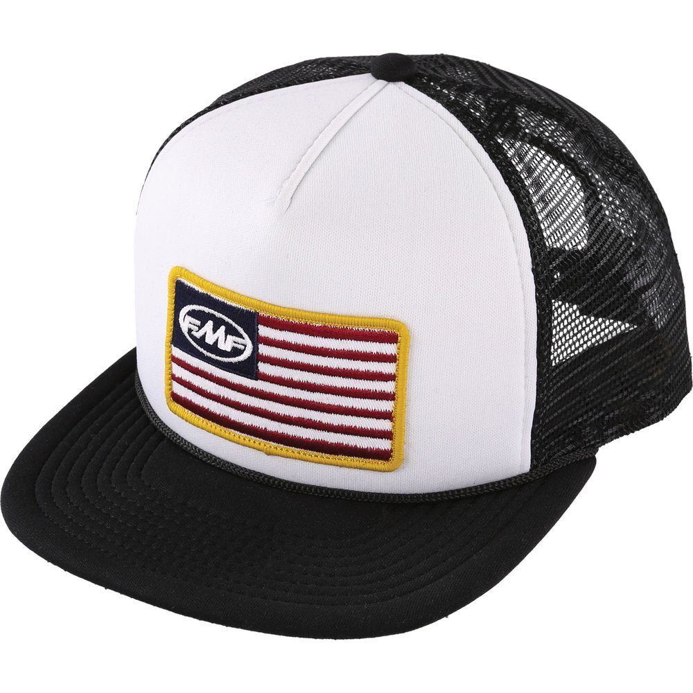 Stars And Bars Hat White O/S