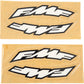 Large Side Arch Fender Stickers 2/Pk