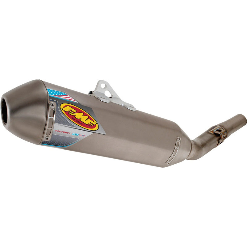 Aluminum Factory 4.1 Rct Slip On W/Stainless Endcap