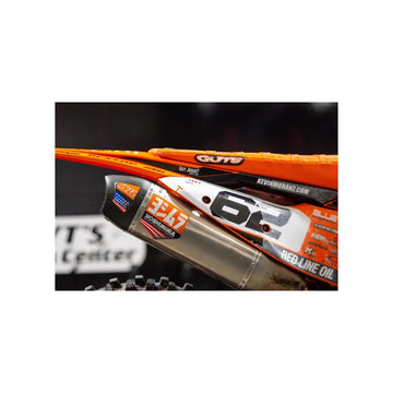 Rs12 Muffler Decals Orange