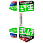 Rs12 Muffler Decals Green