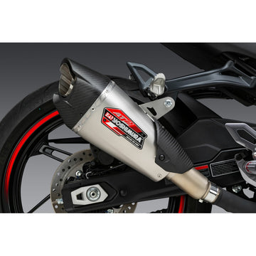 Exhaust Street At2 Slip On Ss/Ss/Cf