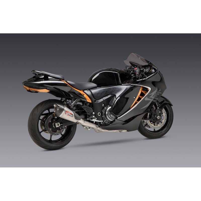 Yoshimura Exhaust At2 Race Fs Stainless/Stainless/Carbon Fiber Works - Suzuki GSX-R1300 Hayabusa (2022-2023)