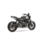 Yoshimura Exhaust At2 Race Fs Stainless/Stainless/Carbon Fiber Works - Triumph Trident 660 (2021-2023)