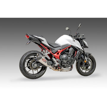 Exhaust Street At2 Slip On Ss/Ss/Cf