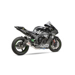 Yoshimura Exhaust Race At2 3/4 Sys Stainless/Carbon Fiber Kawasaki - Kawasaki Ninja ZX-10R (2021-2023)
