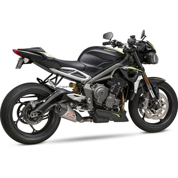 Exhaust Street At2 Works Slip On Ss Ss Cf