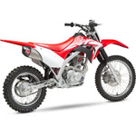 Yoshimura Rs 9T Header/Canister/End Cap Exhaust System Stainless Aluminum Carbon Fiber - Honda CRF125F (2019-2024)