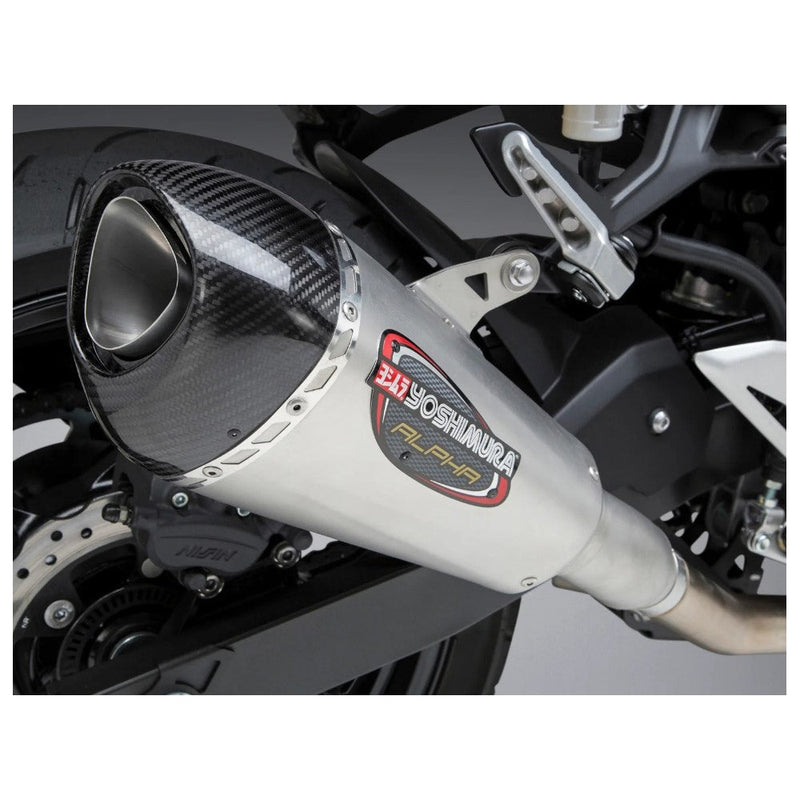 Yoshimura Exhaust Street Alpha T Slip On Ss Ss Cf Works