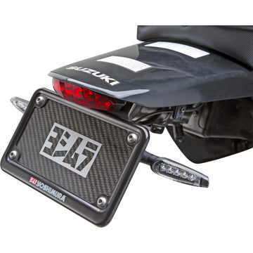 License Plate Frame Black Single