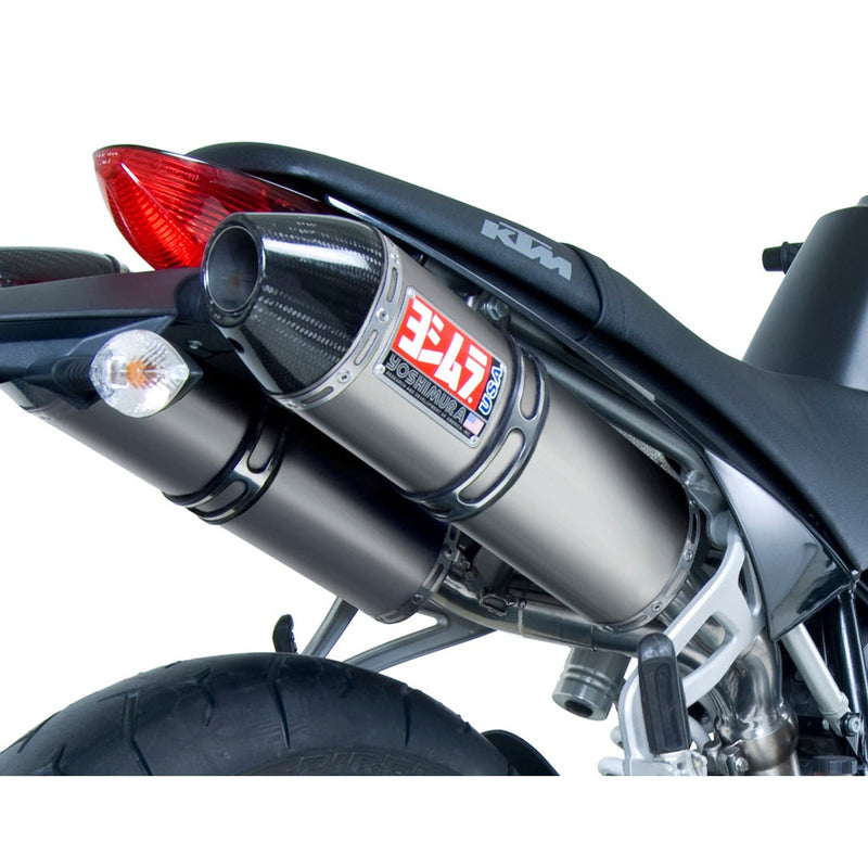 Race Dual Rs 3c Slip On Exhaust Ss Ti Cf