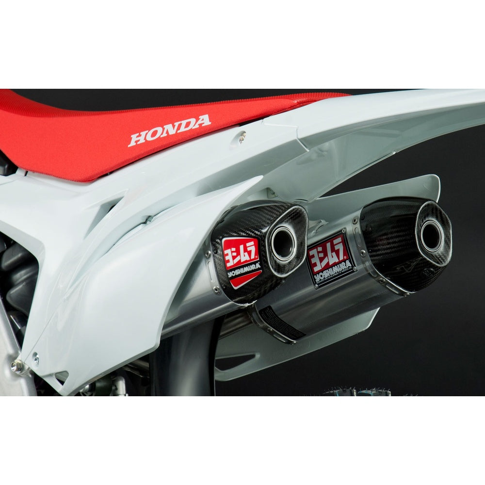 Rs 9 Header/Canister/End Cap Exhaust Dual System Ss Al Cf
