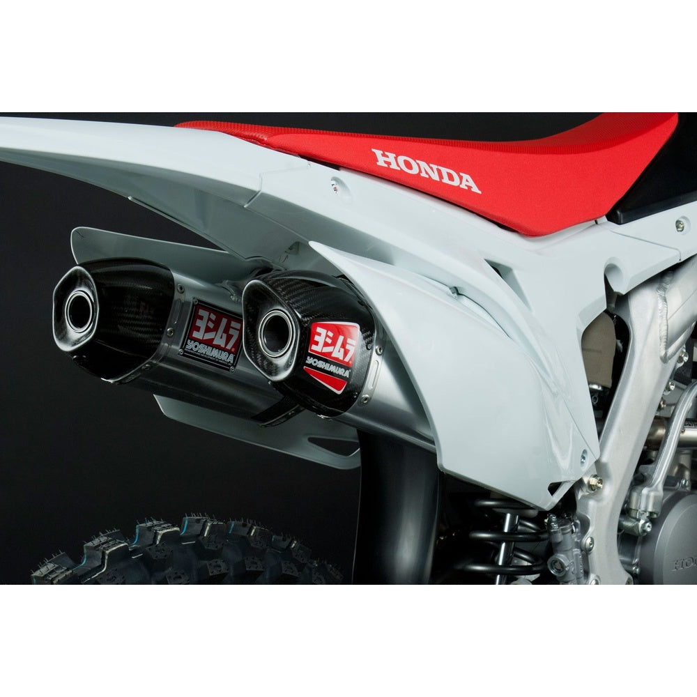 Rs 9 Header/Canister/End Cap Exhaust Dual System Ss Al Cf