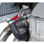 Rs 9 Header/Canister/End Cap Exhaust Dual System Ss Al Cf