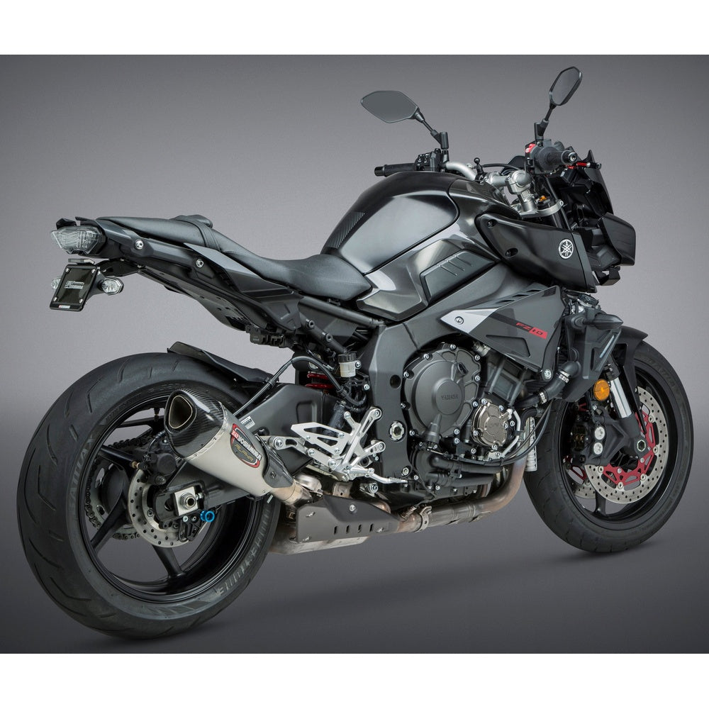 Exhaust Street Alpha T Slip On Ss Ss Cf Works