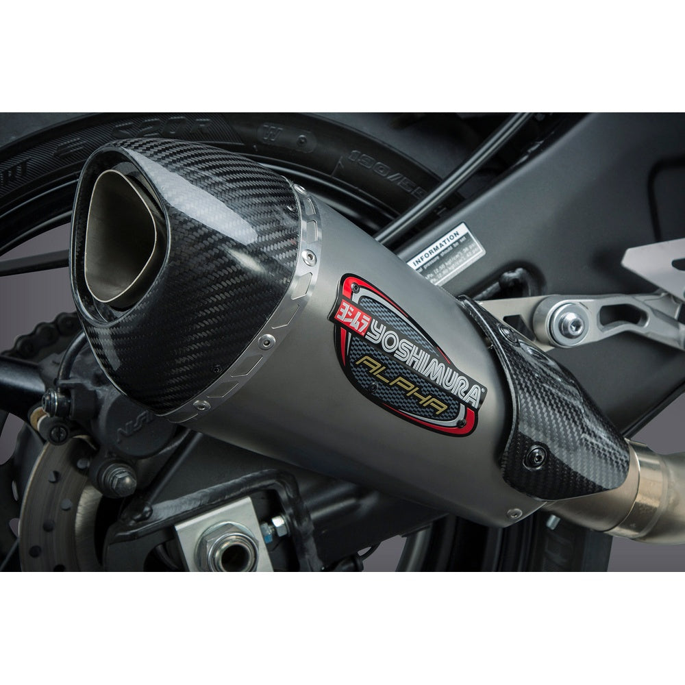 Exhaust Street Alpha T Slip On Ss Ss Cf Works