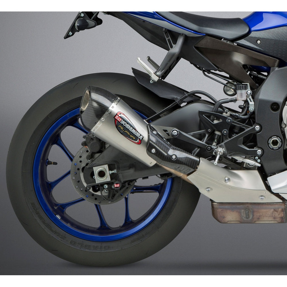 Exhaust Street Alpha T Slip On Ss Ss Cf Works