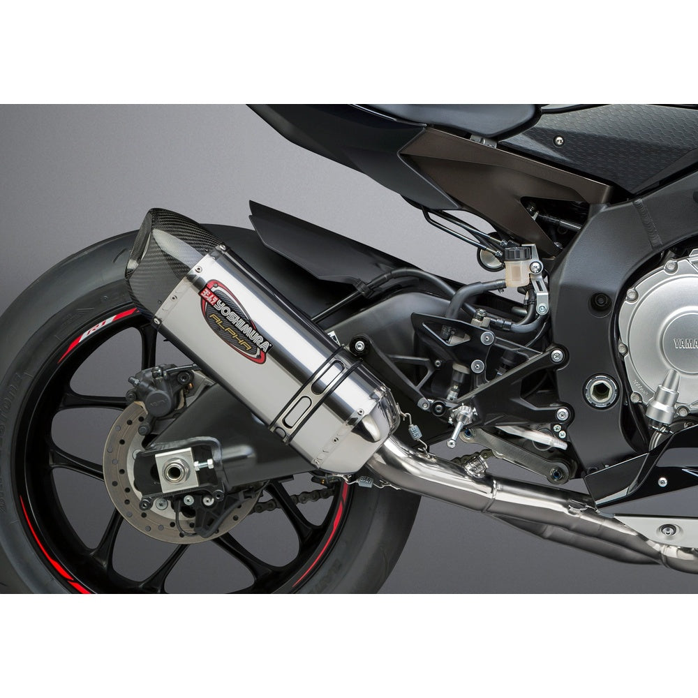 Race Alpha 3/4 System Exhaust Ss Ss Cf