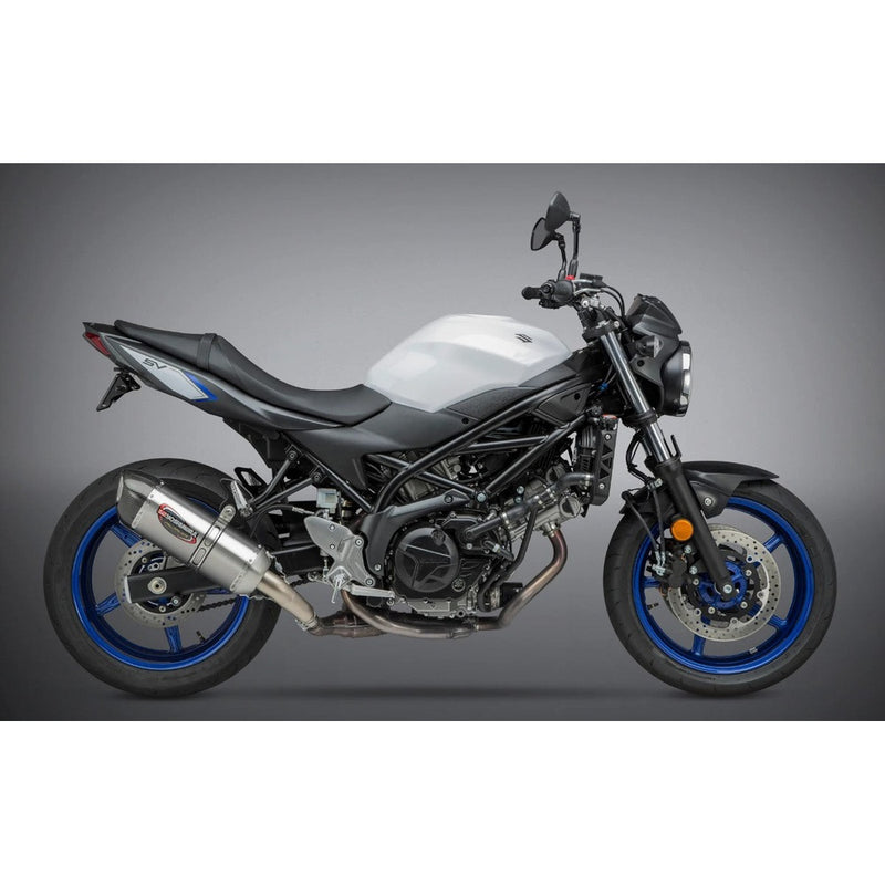 Yoshimura Street Alpha Slip On Exhaust Ss Ss Cf